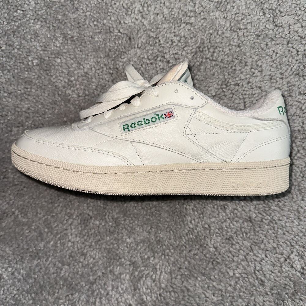Reebok Club C 85 (LEFT ONLY) Vintage Sneaker(1) White Leather Tennis Shoe Men 8